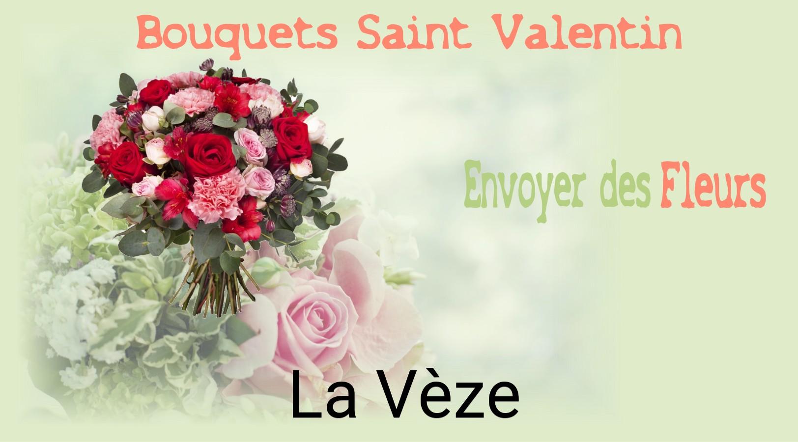 Roses de Saint-Valentin livrées à La Vèze